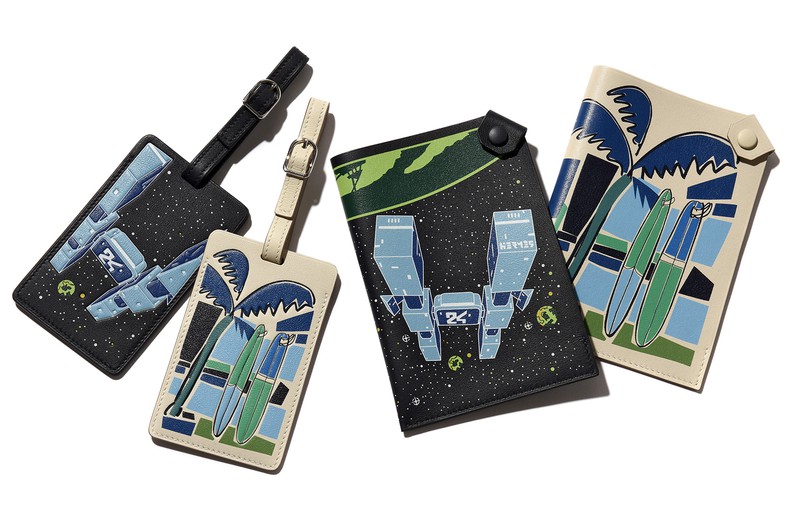 ▲ ラゲージタグ各10万100円、パスポートケース各8万6900円／すべてエルメス（エルメスジャポン）