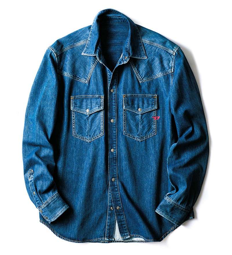 シャツ3万4100円/ディーゼル(ディーゼル ジャパン)