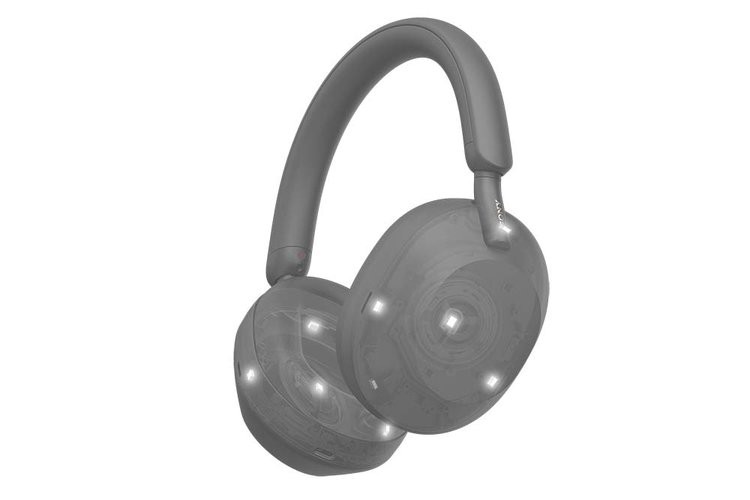 ▲ ワイヤレスヘッドホン「WH-1000XM5」。色はブラックとプラチナシルバーの2種類で展開。4万9500円/ソニー