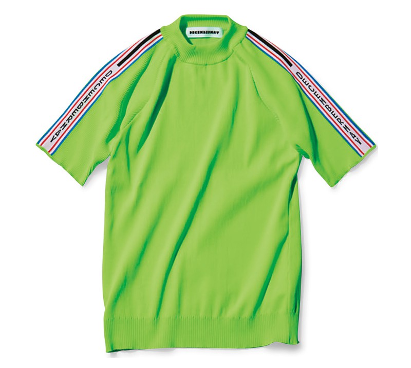 ▲ モックネック2万5300円/ディセンバーメイ(パープルデザイン)