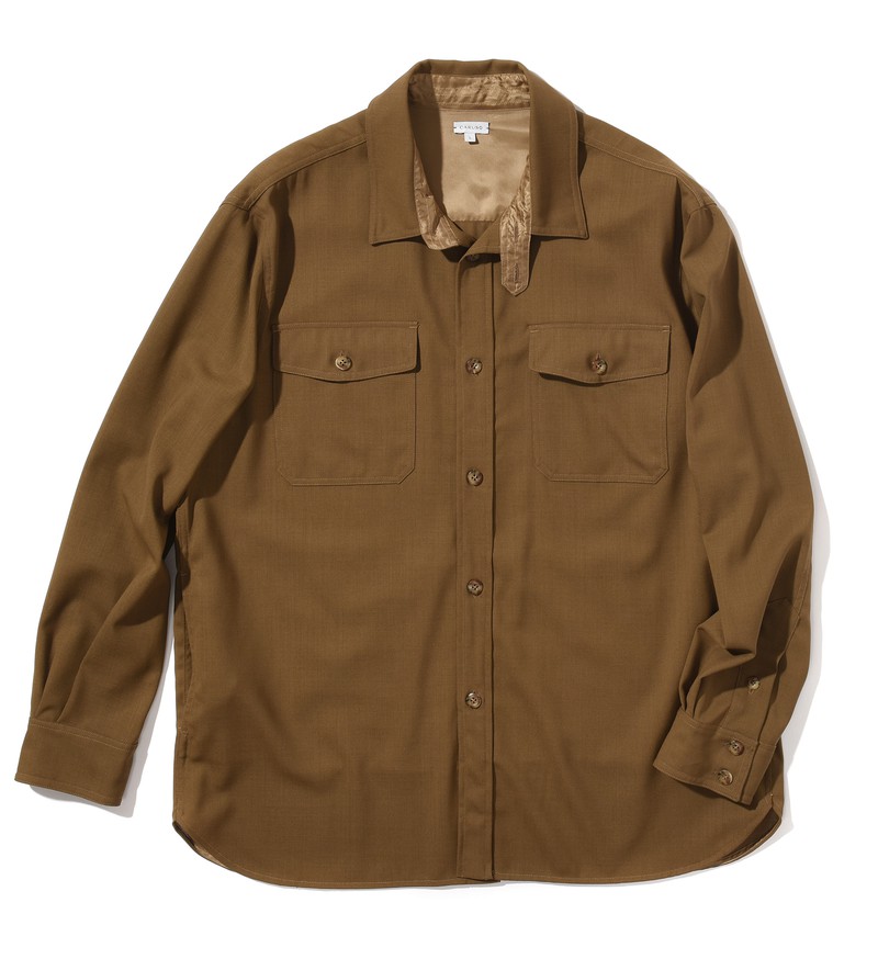 ▲ シャツジャケット8万3600円/カルーゾ(ストラスブルゴ カスタマーセンター)