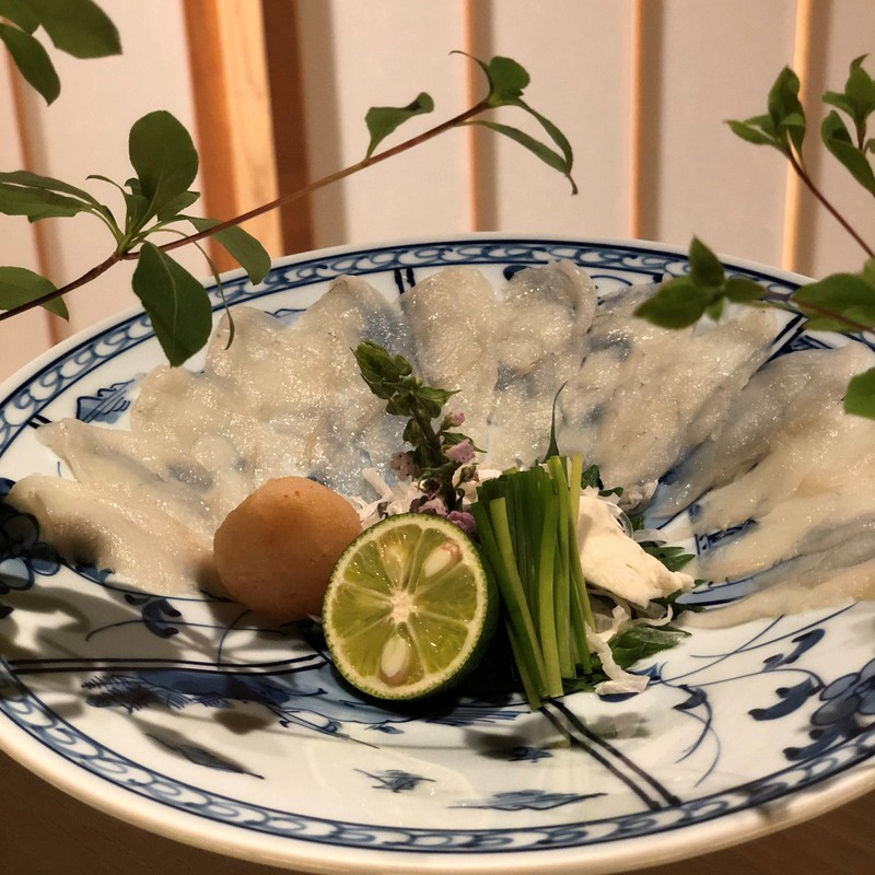 界遠州 ふぐ 刺身