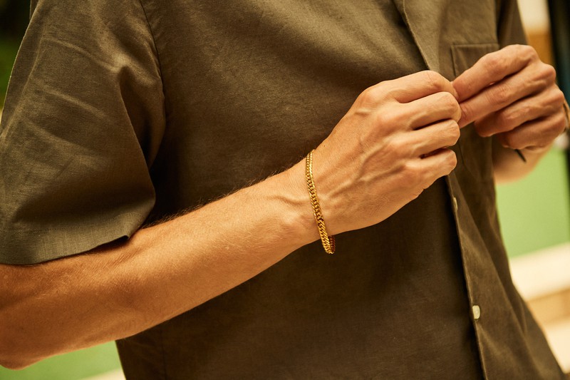 ブレスレット36万8000円(参考価格)/ギンザタナカ