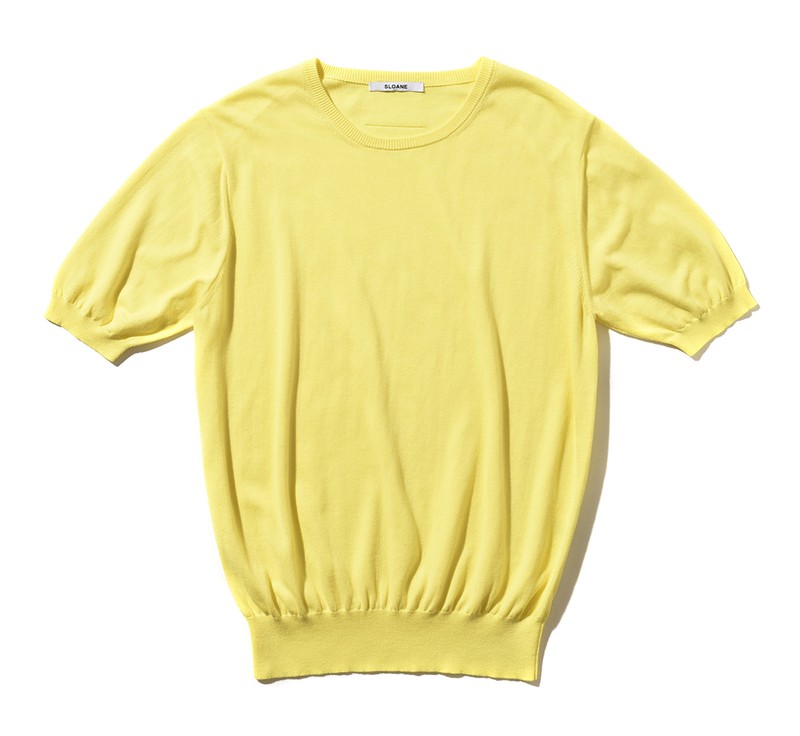 ▲ ニットT1万8700円/スローン