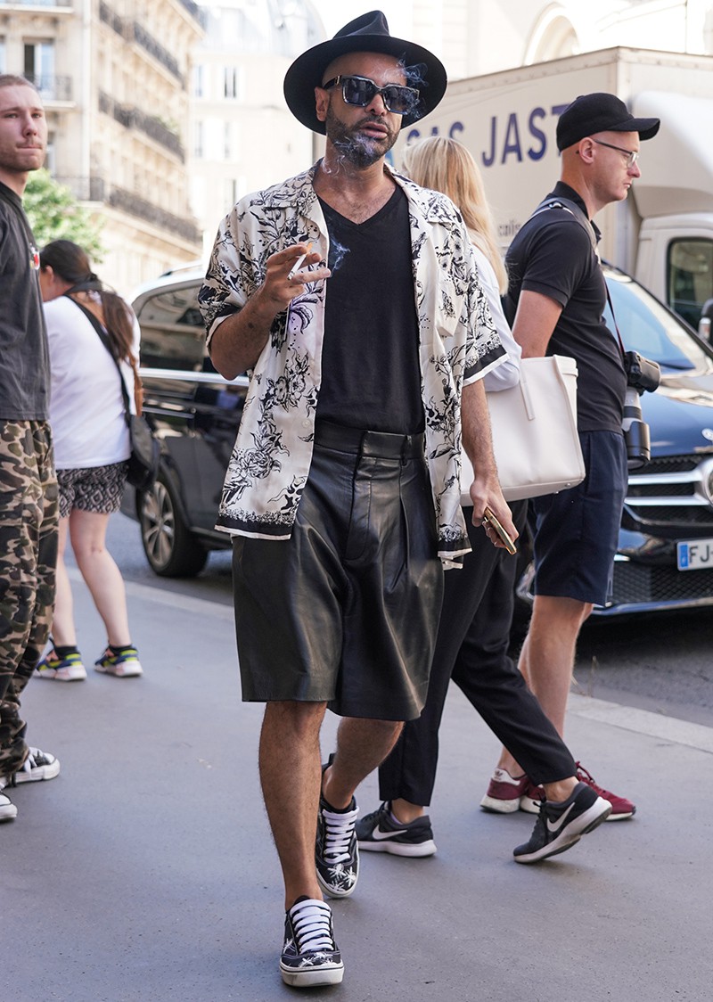 イタリア メンズファッション スナップ コーディネート イケオジ ちょい悪おやじ LEON 