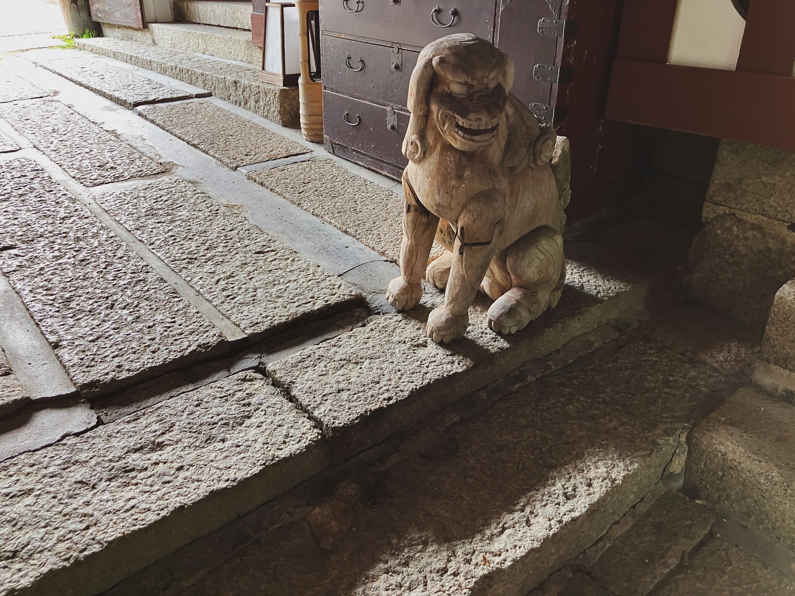 通販専売希少 室町時代 瀬戸 狛犬 獅子 時代物 高さ約28cm その他