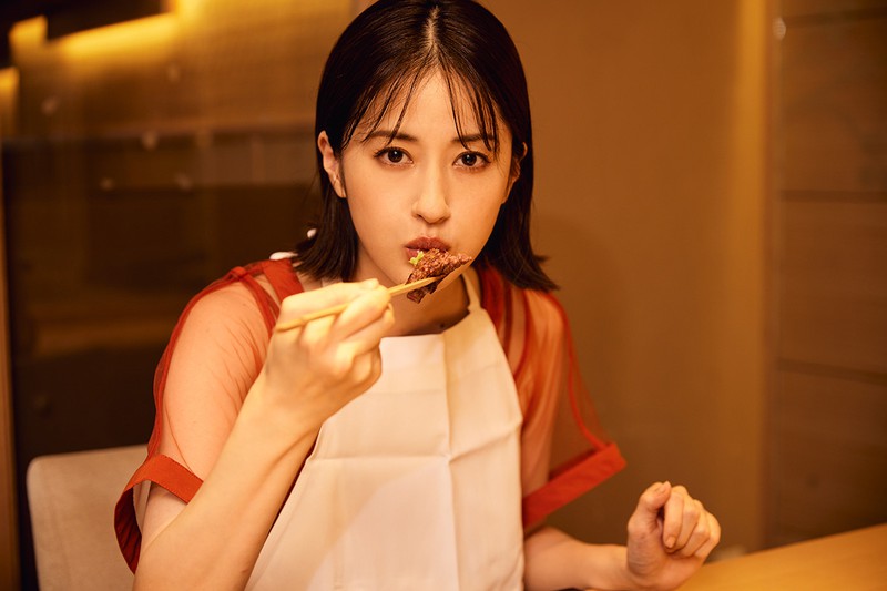 松本若菜「焼肉 強小亭 銀座」