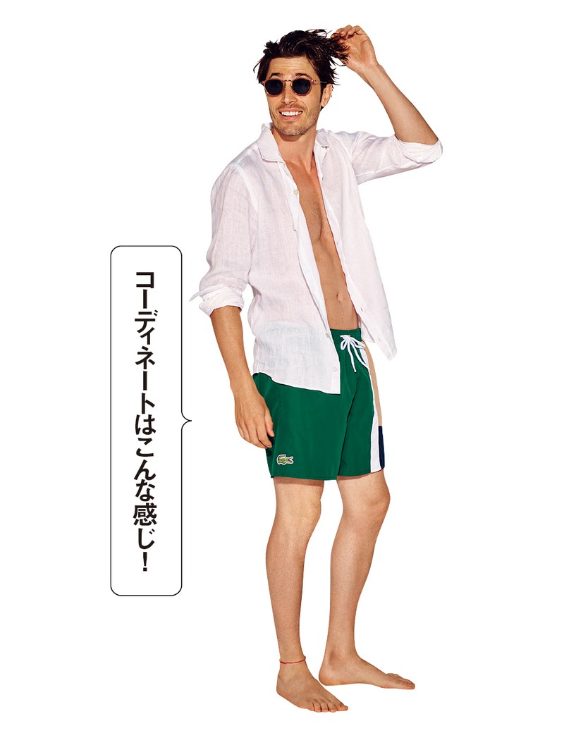 サングラス3万9600円／アイヴァン（オブジェ・イースト）