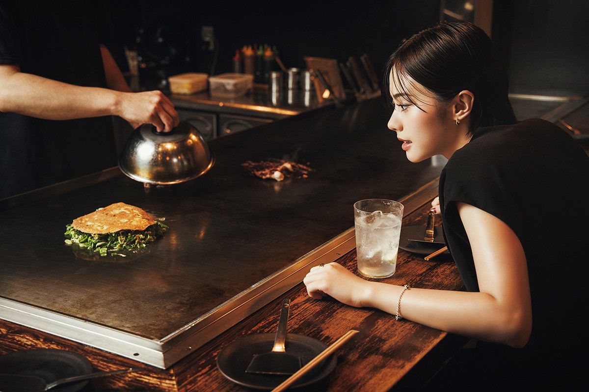 安斉星来「お好み焼き いまり」恵比寿店