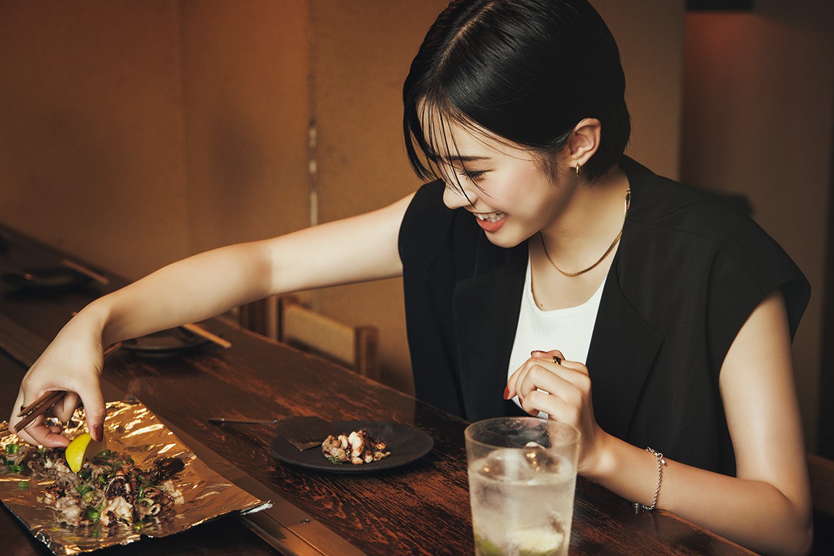 安斉星来「お好み焼き いまり」恵比寿店