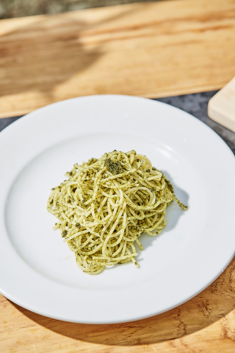 バジルソースパスタ