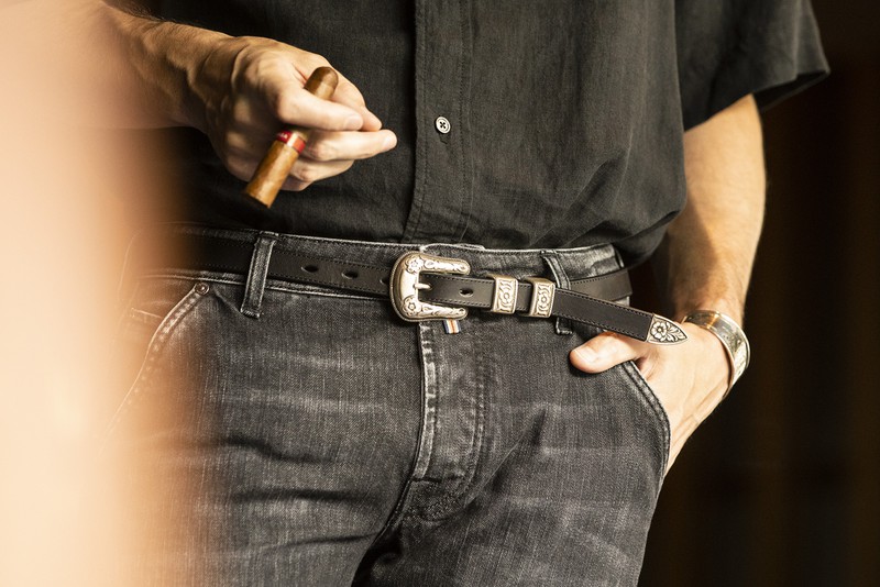 ▲ ベルト3万5200円/J&M デヴィッドソン(バーニーズ ニューヨーク カスタマーセンター)