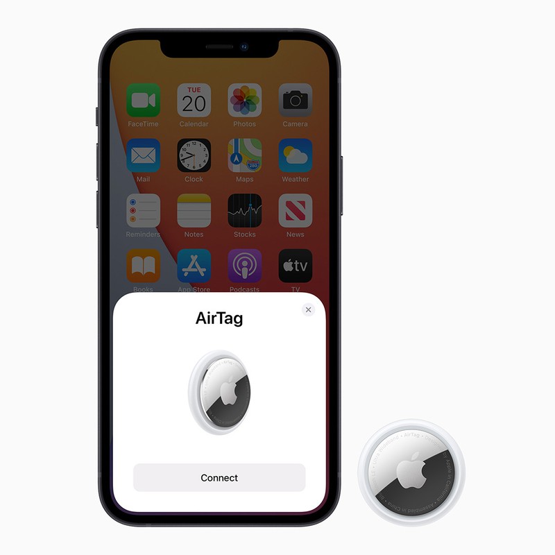 ▲ 「AirTag」1個入り4780円、4個入り1万5980円/アップル