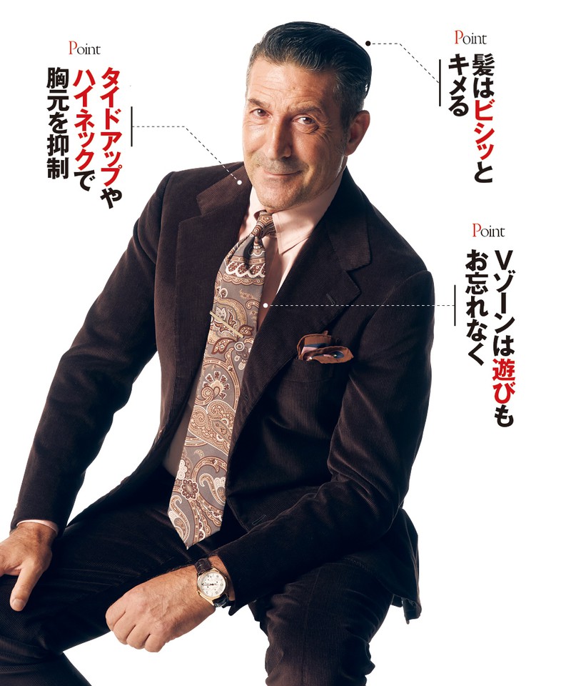 スーツ51万7000円/リヴェラーノ & リヴェラーノ(LIVERANO & LIVERANO OSAKA)