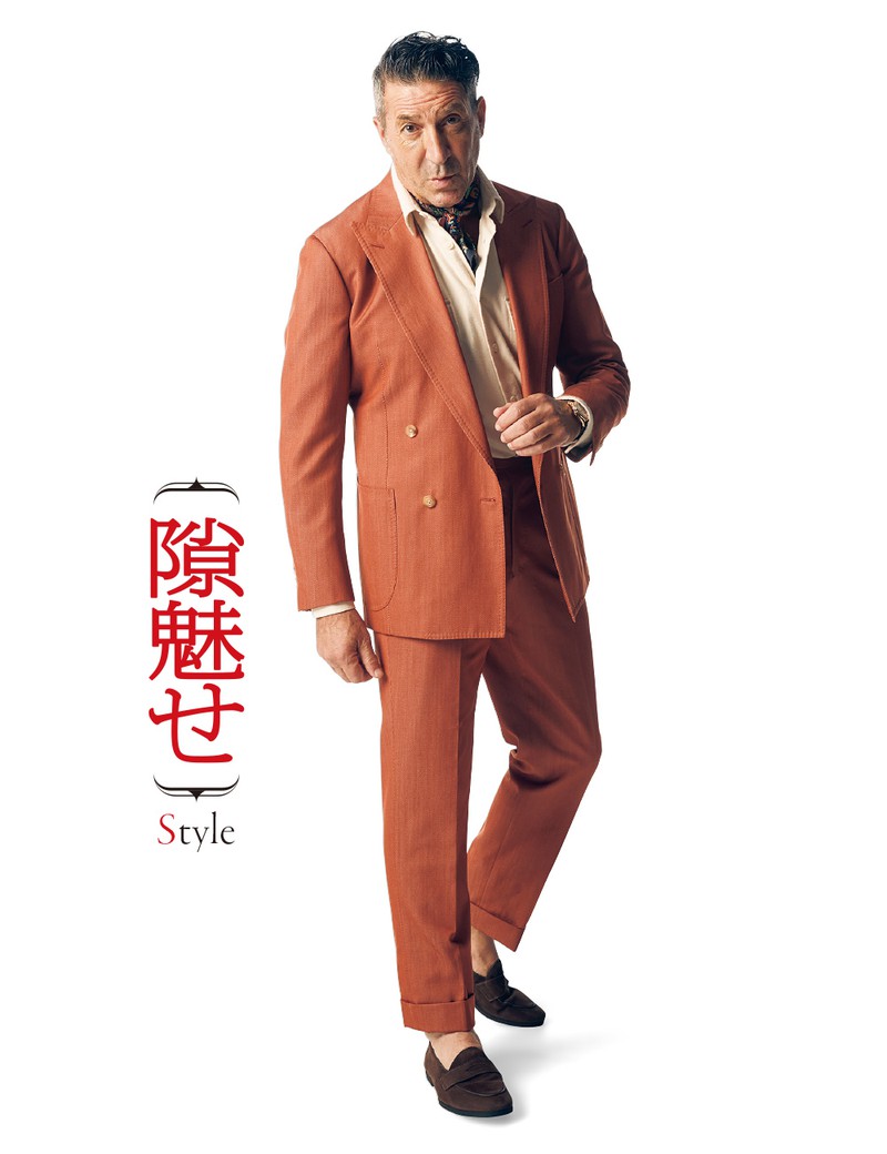 スーツ41万2500円/ルビナッチ(日本橋三越本店)