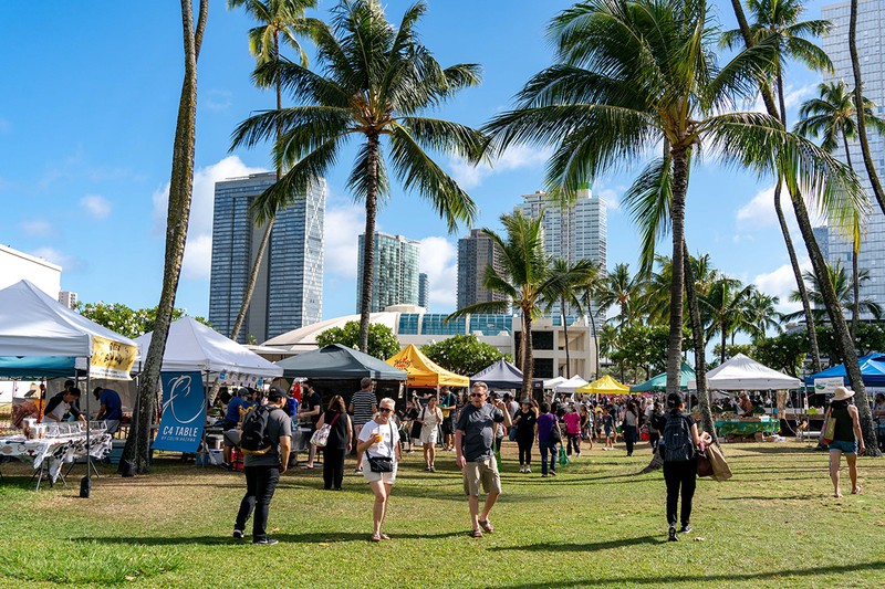  「Honolulu Farmers Market」