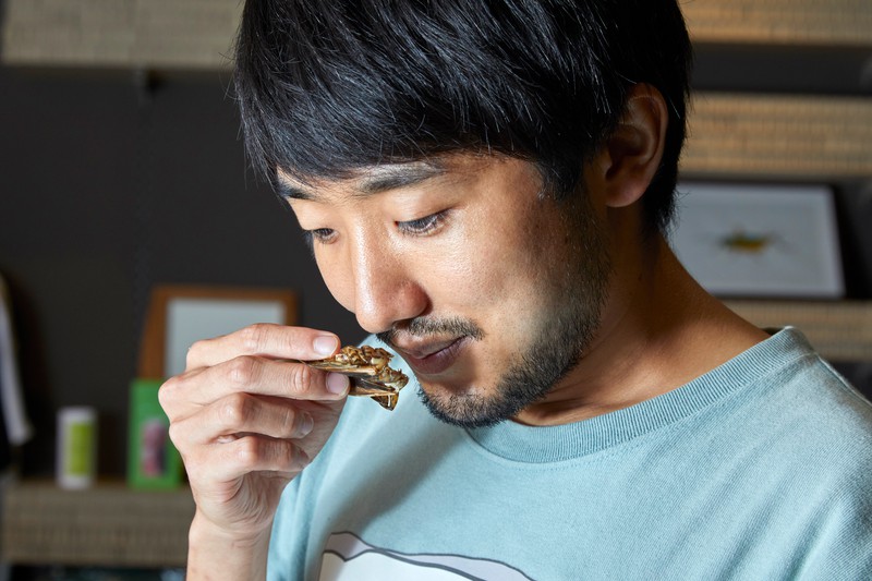 篠原裕太 昆虫食