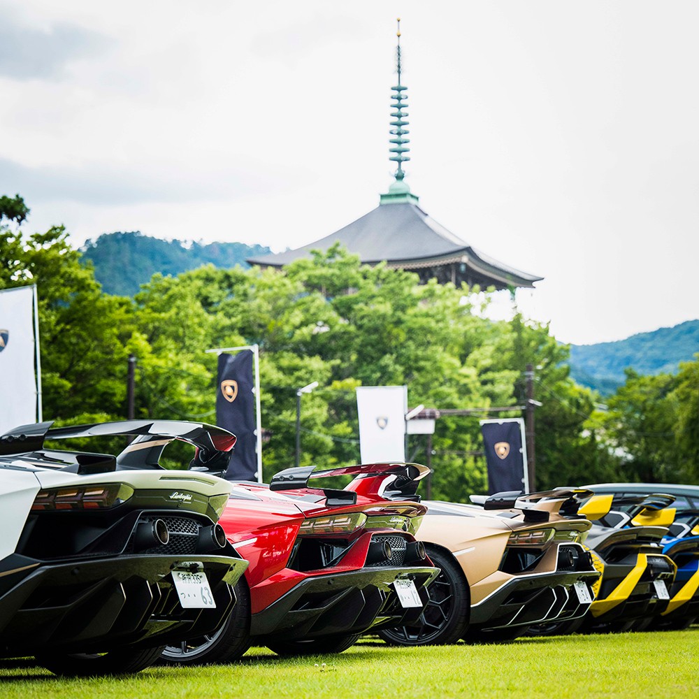 「ランボルギーニ」の『Lamborghini GIRO Japan 2022』