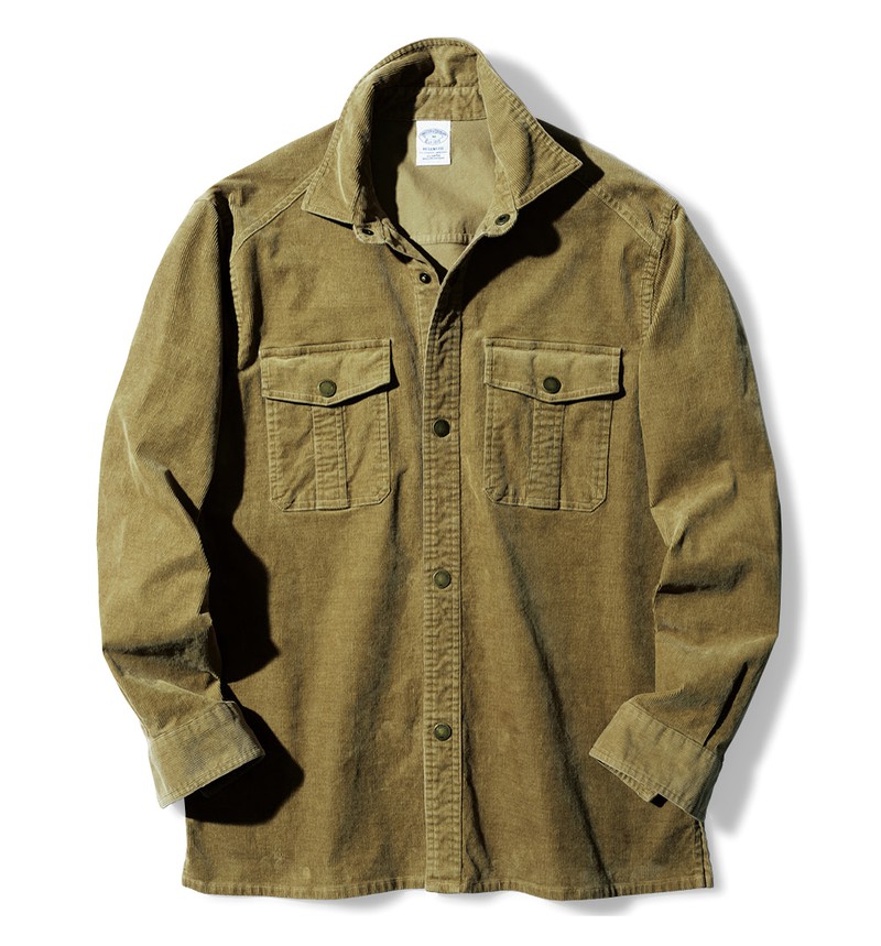 ▲ シャツ2万4200円／ブルックス ブラザーズ（ブルックス ブラザーズ ジャパン）