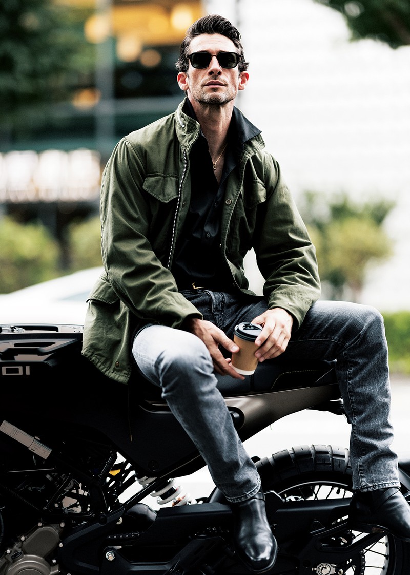 ジャケット7万4800円/オーベルジュ×ブリッラ ペル イル グスト(ビームス 六本木ヒルズ)