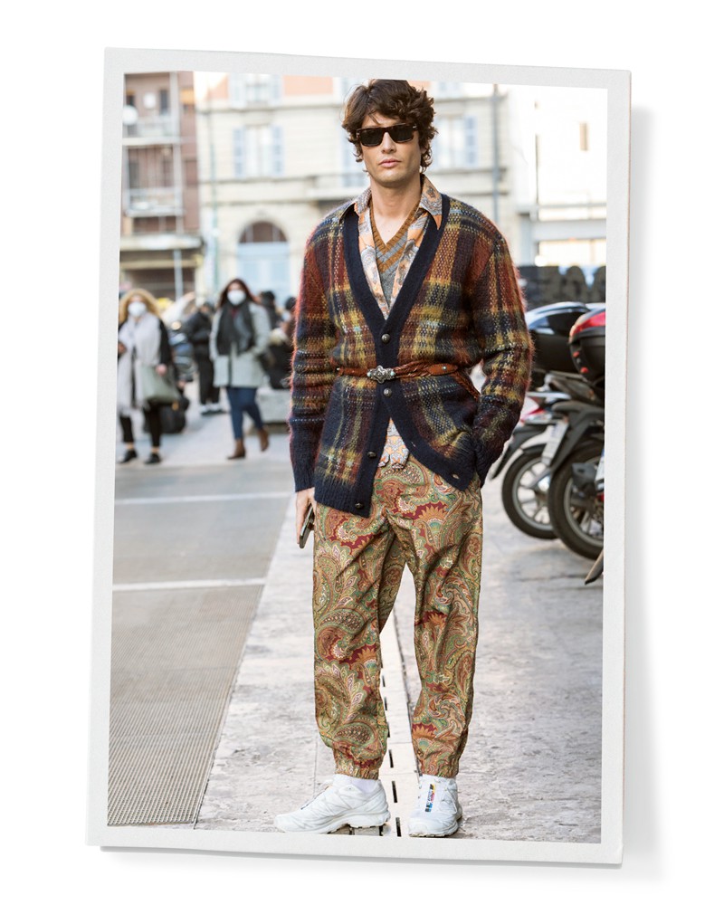 大人　カーディガン　メンズファッション