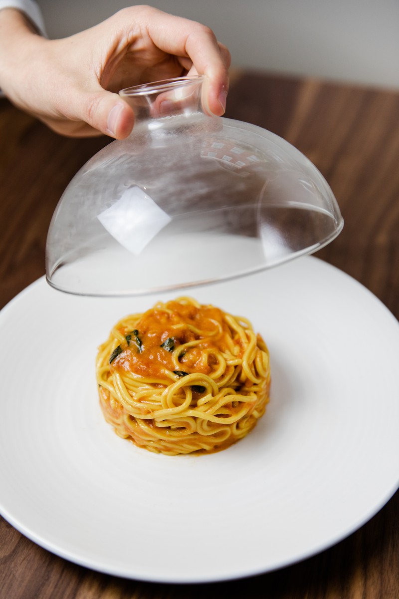 イタリアンレストラン スカルペッタ 東京 虎ノ門 トマト パスタ