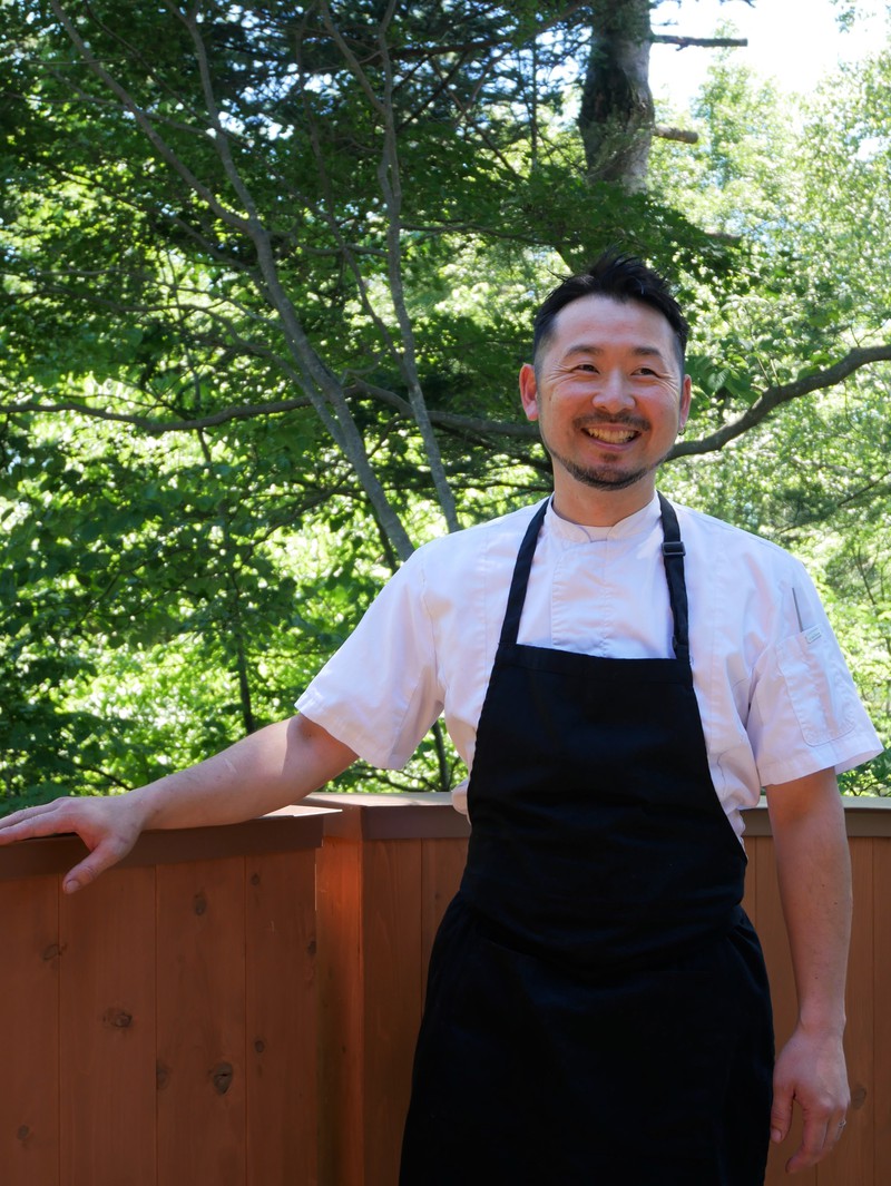 ししいわハウス軽井沢 岡本将士 シェフ