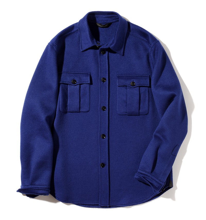 ▲ シャツジャケット69万5200円/ブリオーニ(ブリオーニ クライアントサービス)