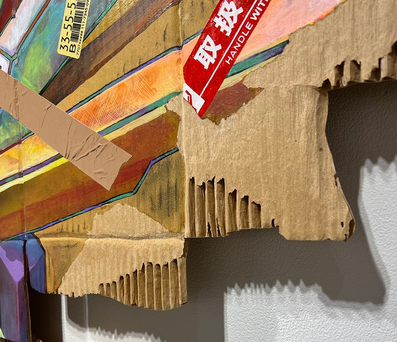 TENGAone 段ボール アート