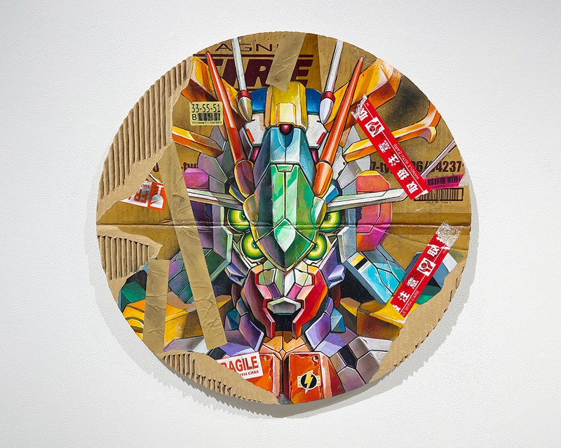 TENGAone 段ボール アート