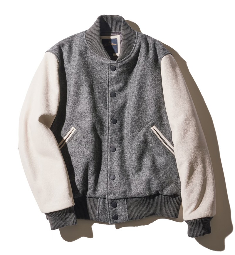 ▲ スタジャン7万5900円／ブルックス ブラザーズ（ブルックス ブラザーズ ジャパン）