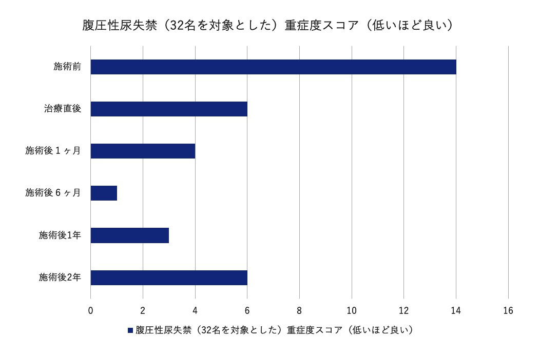 腹圧性尿失禁 重症度スコア