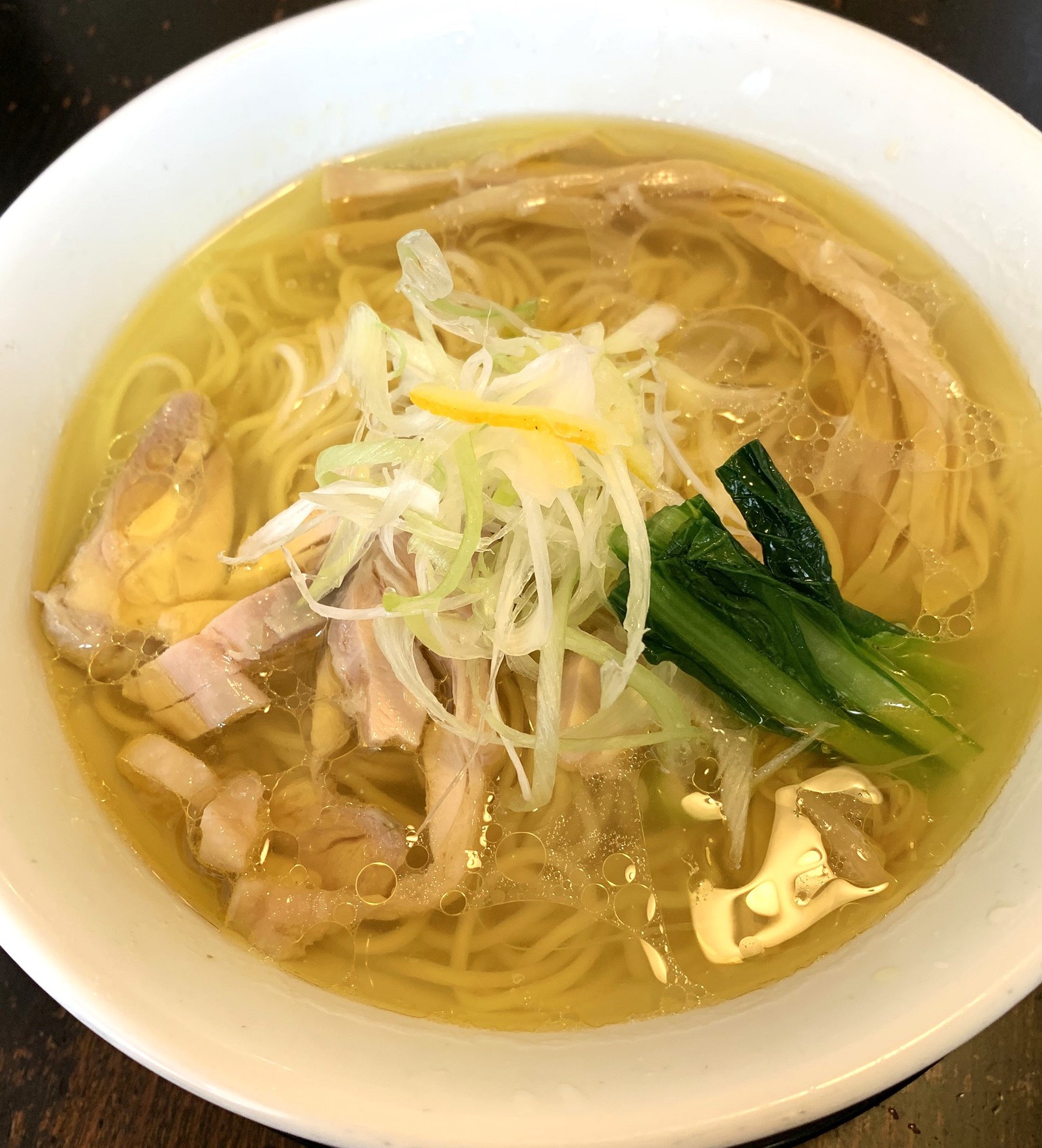 長岡 麺の風 祥気 塩そば