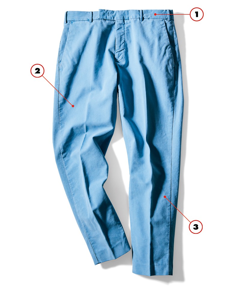 ▲ パンツ4万700円/ピーティートリノ(PT JAPAN)