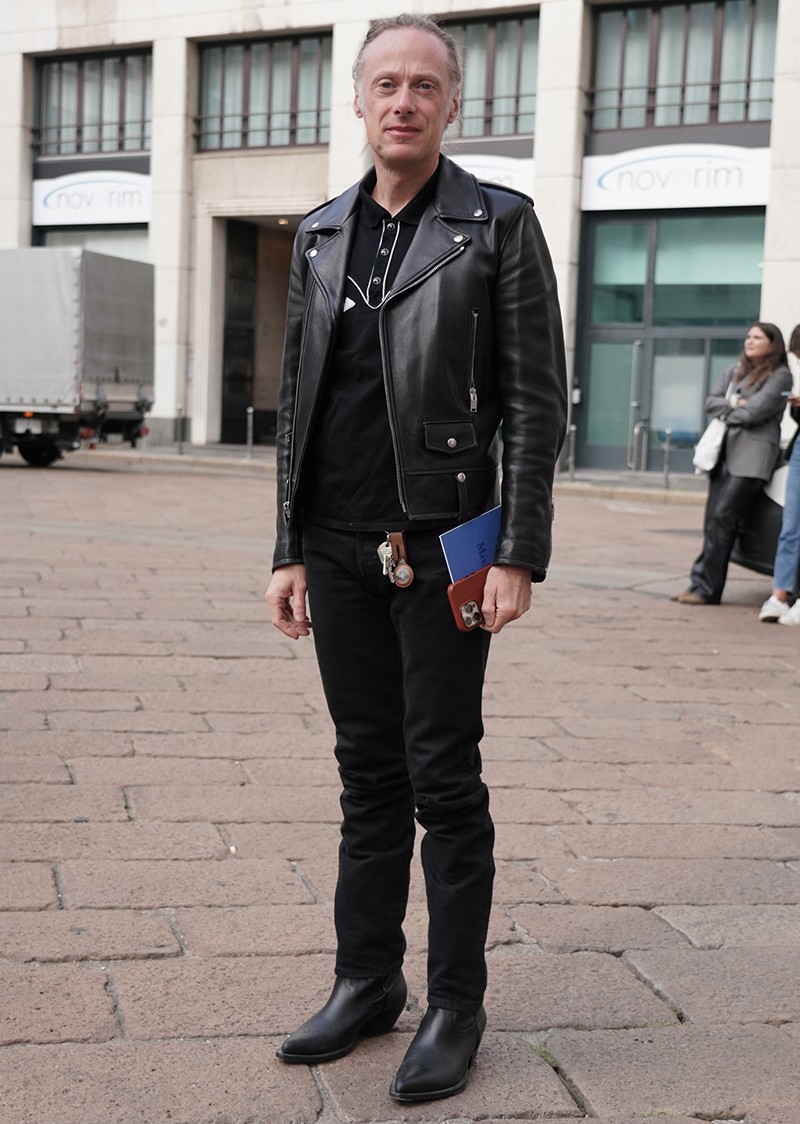 イタリア メンズファッション スナップ コーディネート イケオジ ちょい悪おやじ LEON 