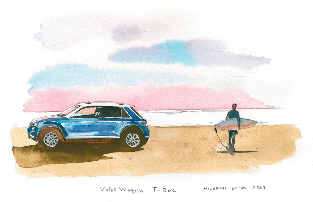 VW T-Roc イラスト