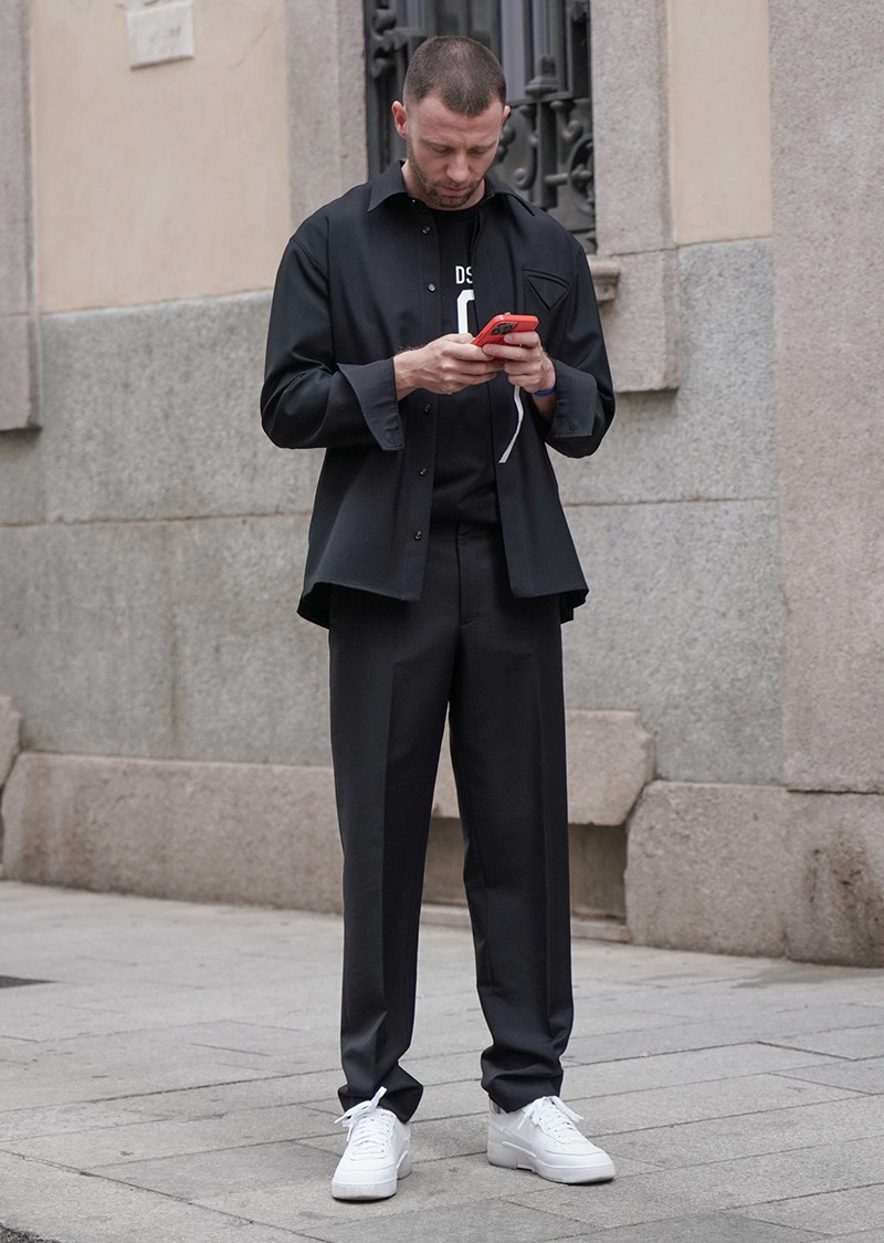 イタリア メンズファッション スナップ コーディネート イケオジ ちょい悪おやじ LEON 