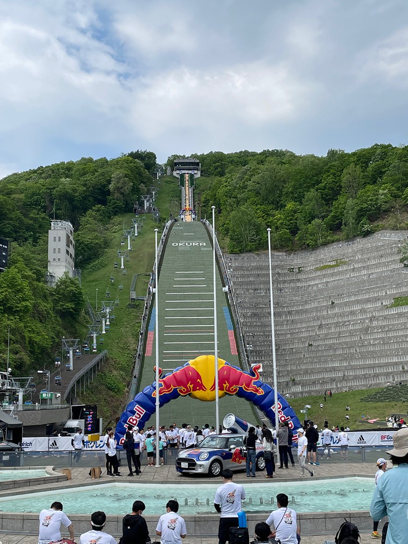 REDBULL 400 最初にこの景色を見たときは、「失敗したなぁ…」というのが正直な気持ちだった。