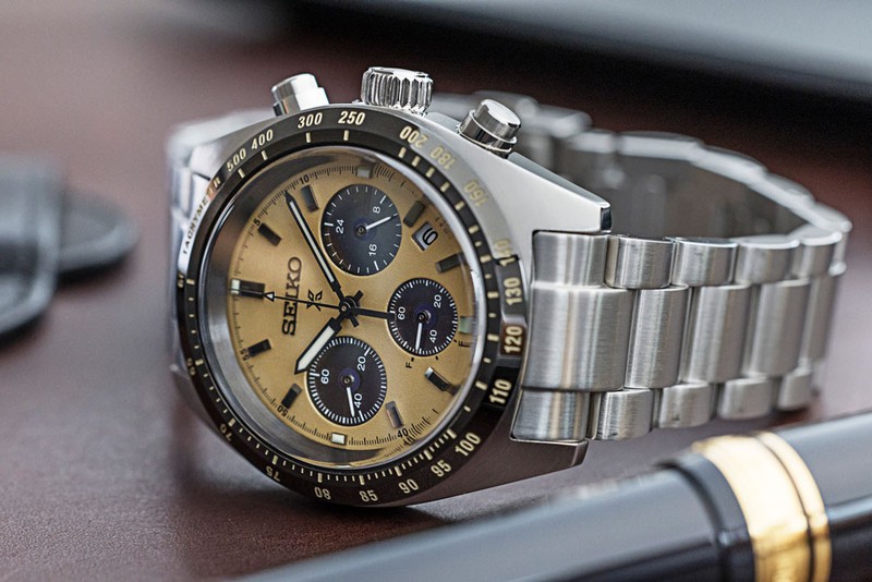 ▲ 「スピードタイマー SBDL089」クオーツ(ソーラー)、SSケース(39mm)×ブレスレット。7万4800円/セイコー プロスペックス(セイコーウオッチお客様相談室)