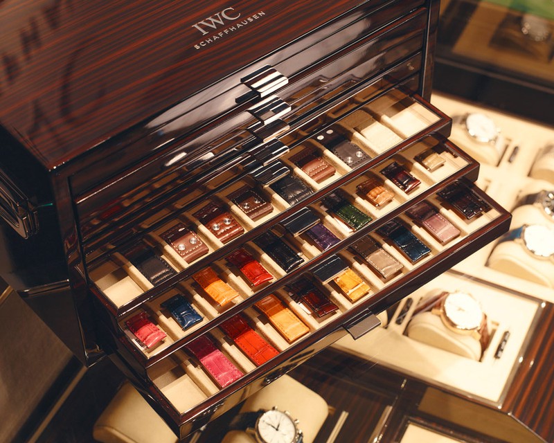 IWC直営ブティックでは多彩なサービスでおもてなし
