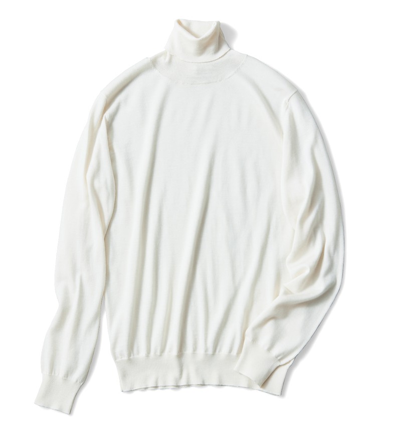 ニット4万1800円／フィリッポ デ ローレンティス（トヨダトレーディング プレスルーム）