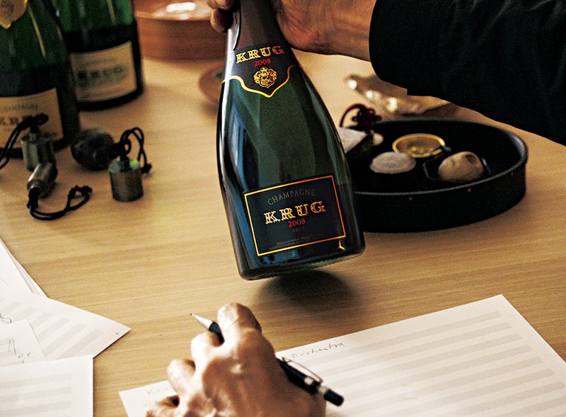 Krug - クリュッグ 注目】音楽家・坂本龍一がシャンパーニュ メゾン「クリュッグ
