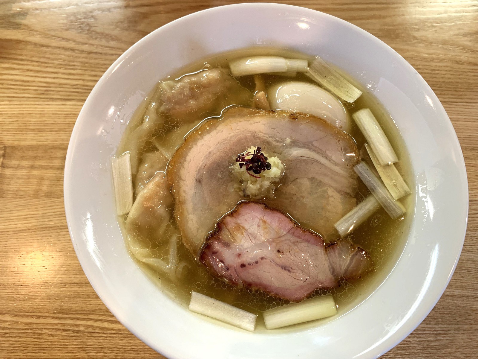 ラーメン 麺 㐂色 特製塩そば