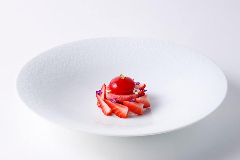 アルマーニ リストランテ いちご 金柑