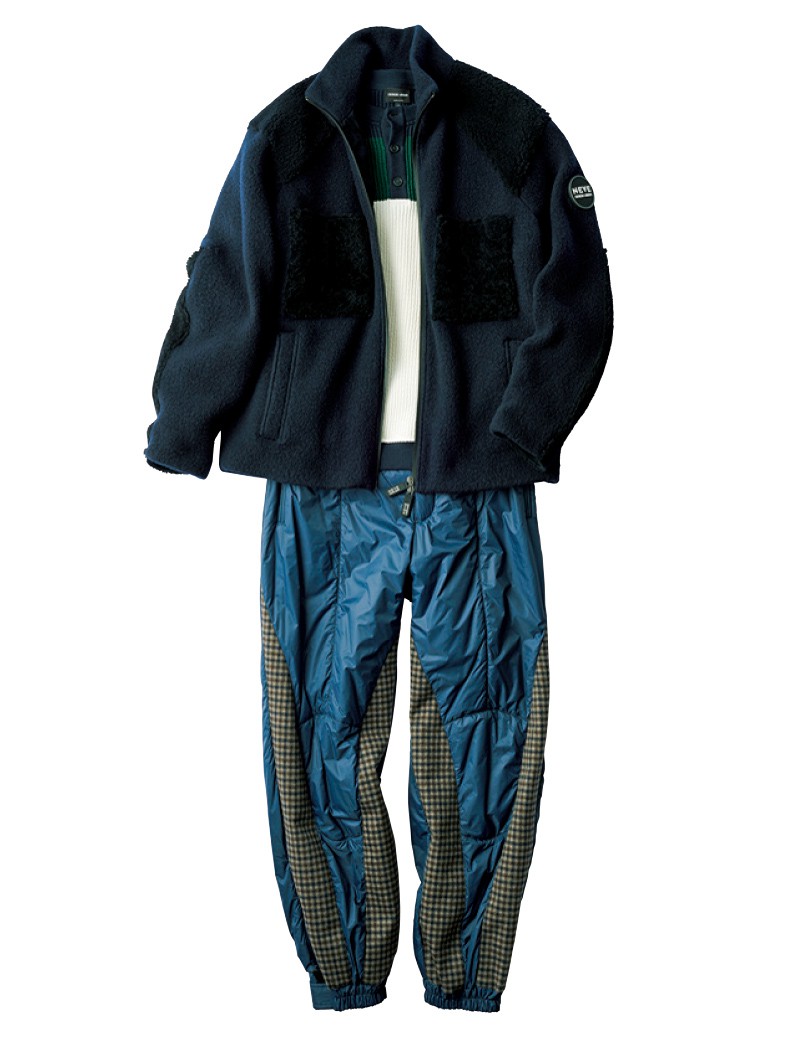 ニット17万3800円/ジョルジオアルマーニ(ジョルジオアルマーニ ジャパン)