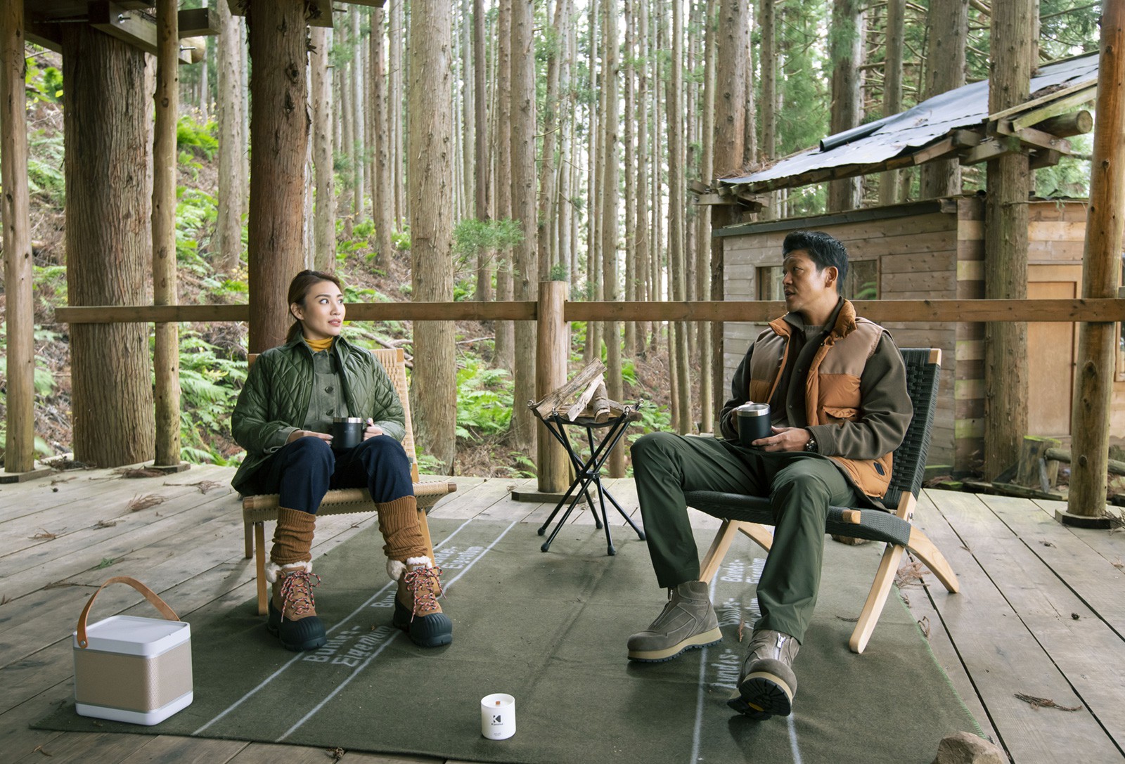 主人公の駿河さんとゲストの青山さん