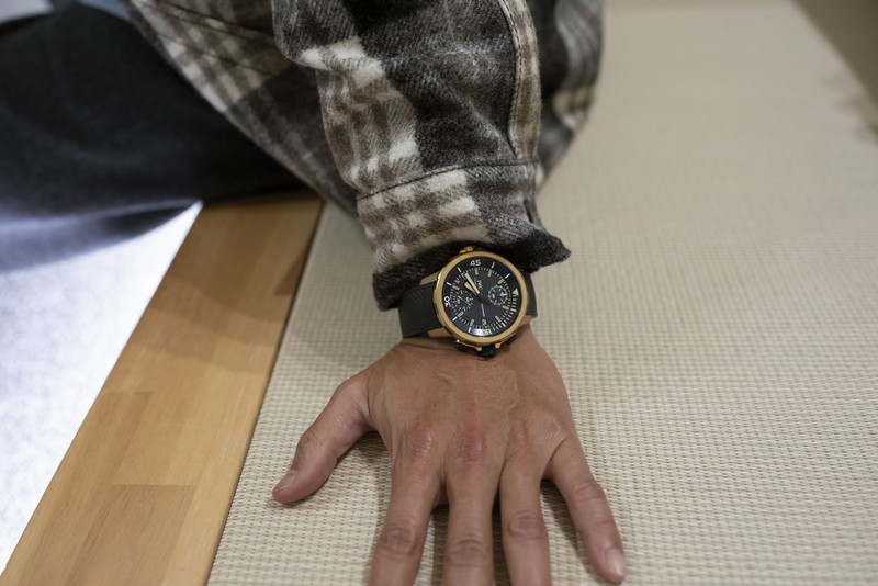 ▲ 時計139万7000円/IWC