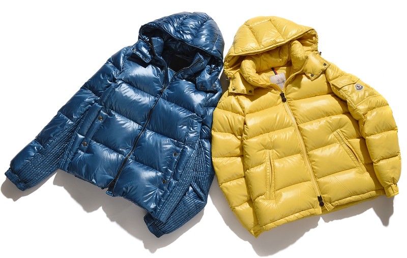 ▲ ダウンジャケット右20万9000円／モンクレール（モンクレール ジャパン）、左9万9000円／タトラス（タトラス コンセプトストア 青山店）