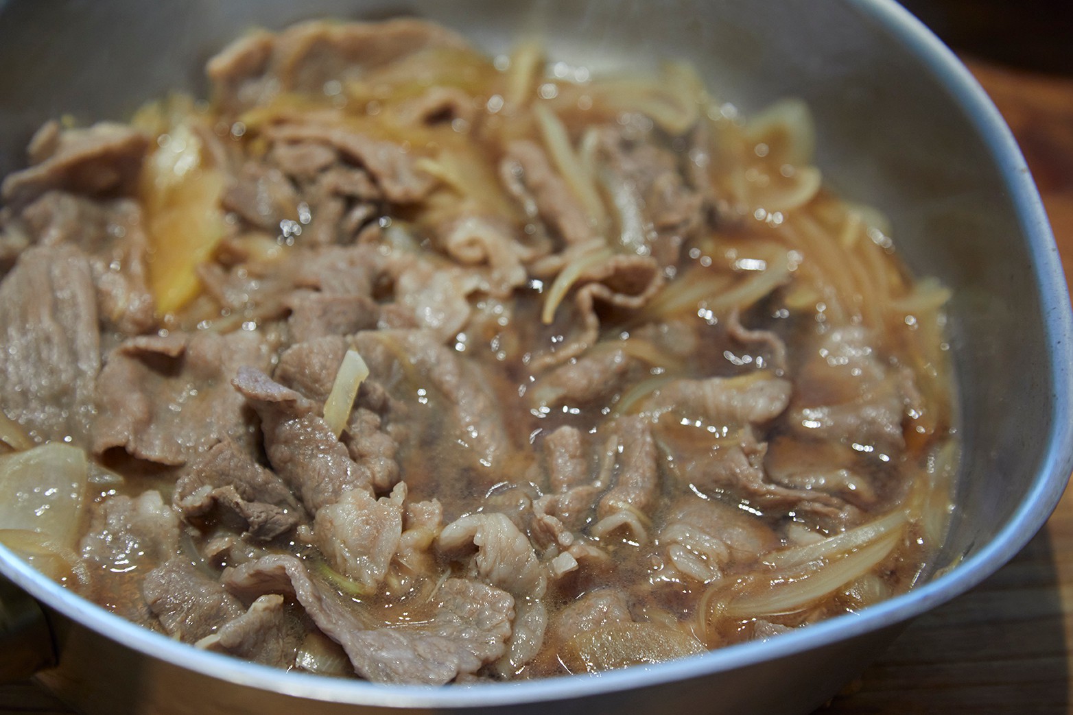 牛丼　レシピ