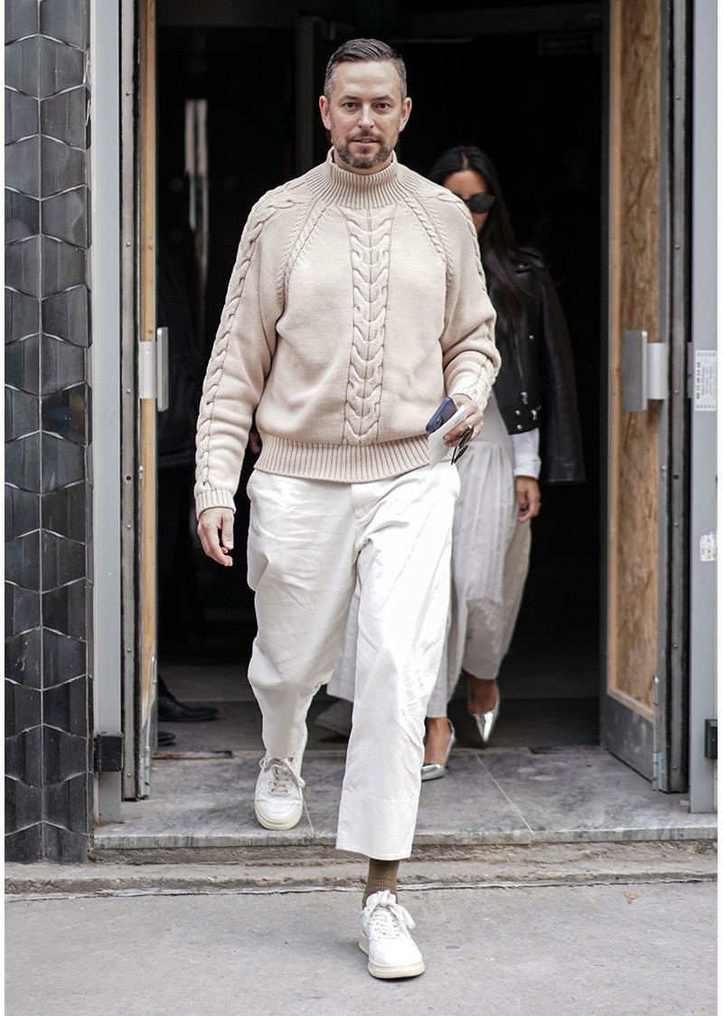 イタリア メンズファッション スナップ コーディネート イケオジ ちょい悪おやじ LEON 